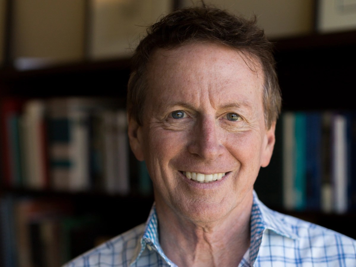 A man smiling at camera