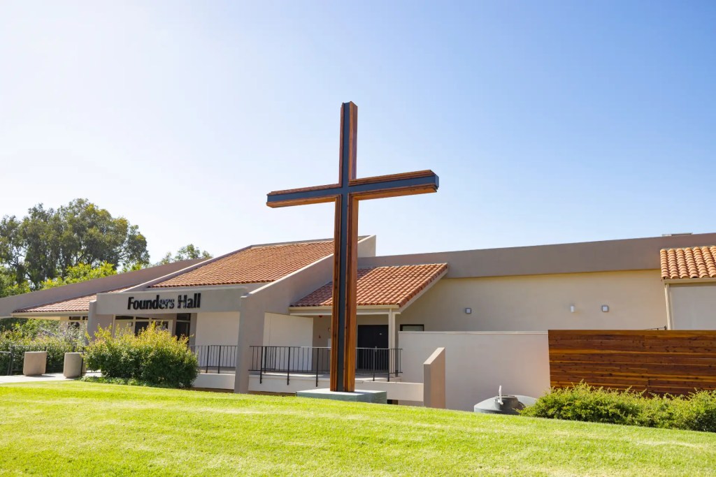 Founders Hall Cross
