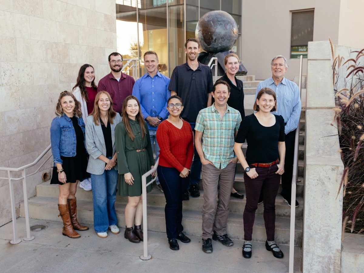A group of people posing for a photo