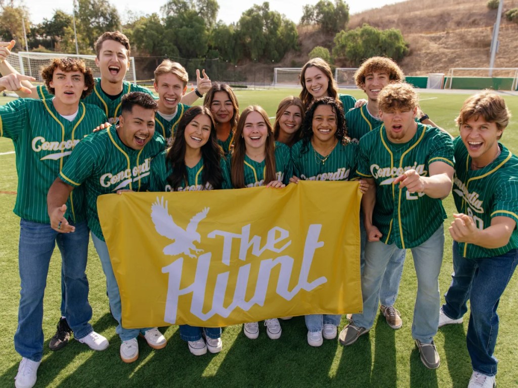 A group of people posing for a photo