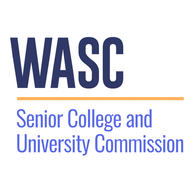 A black background with blue and orange text
