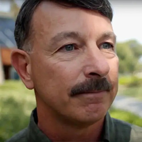A man with a mustache