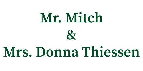 Mitch and Donna Thiessen logo