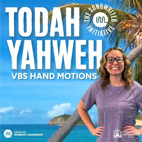 Todah Yahweh VBS Hand Motions Cover