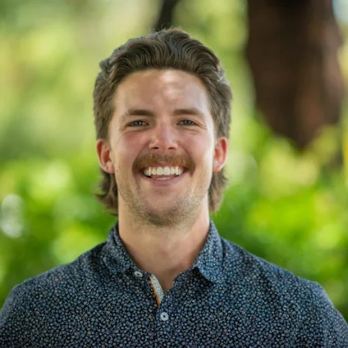 A man smiling for the camera