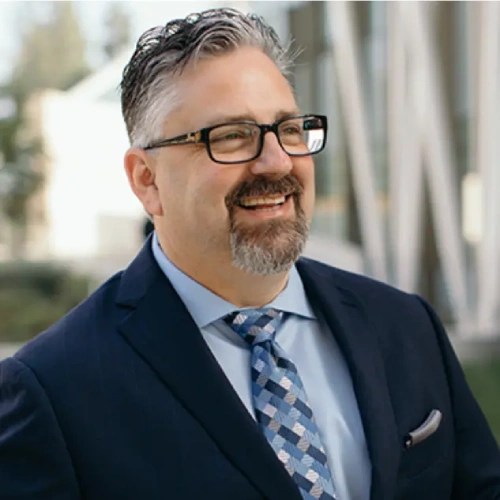 A man in a suit and tie