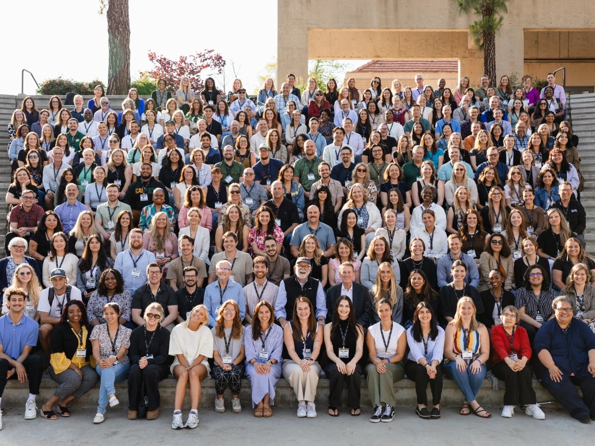 A group of people posing for a photo