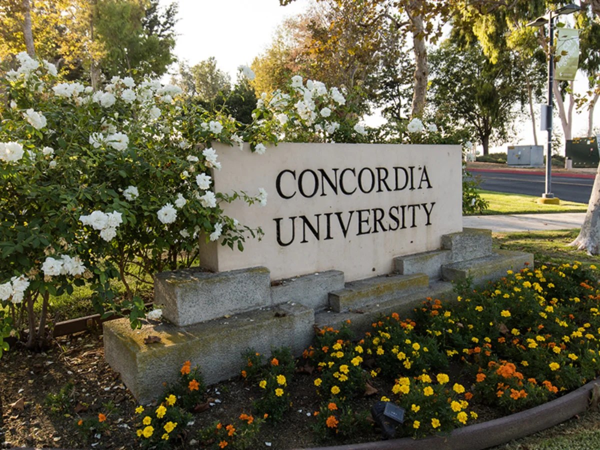 Concordia University Sign