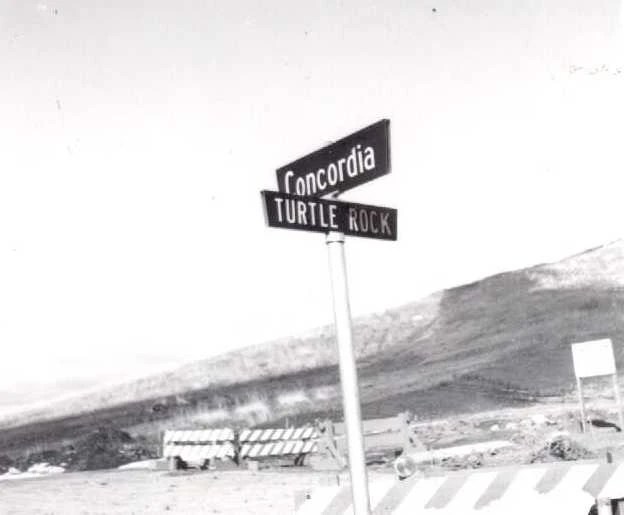 A street sign on a pole