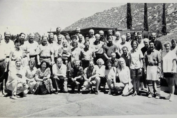 A group of people posing for a photo