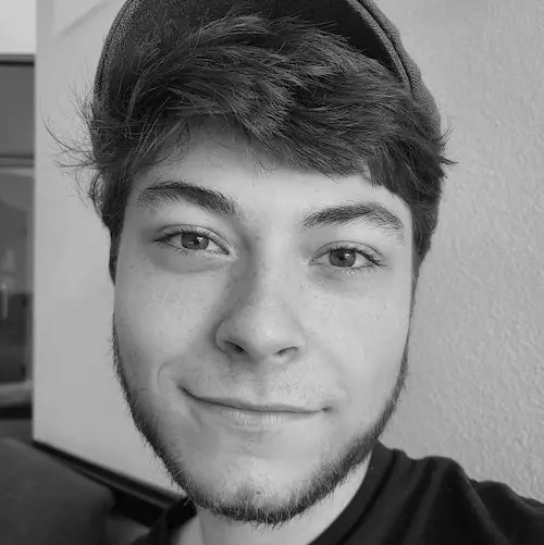 A man taking a selfie