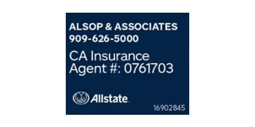 A blue card with white text