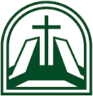 A green and black logo
