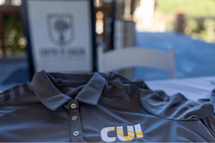A shirt on a table