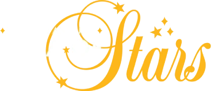 A yellow and white text on a black background