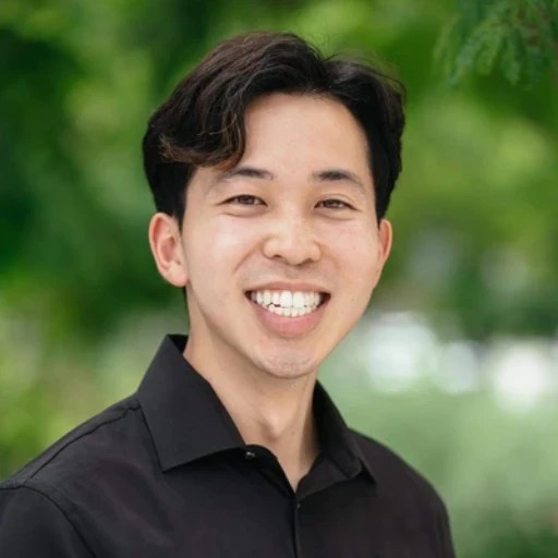A man smiling at the camera