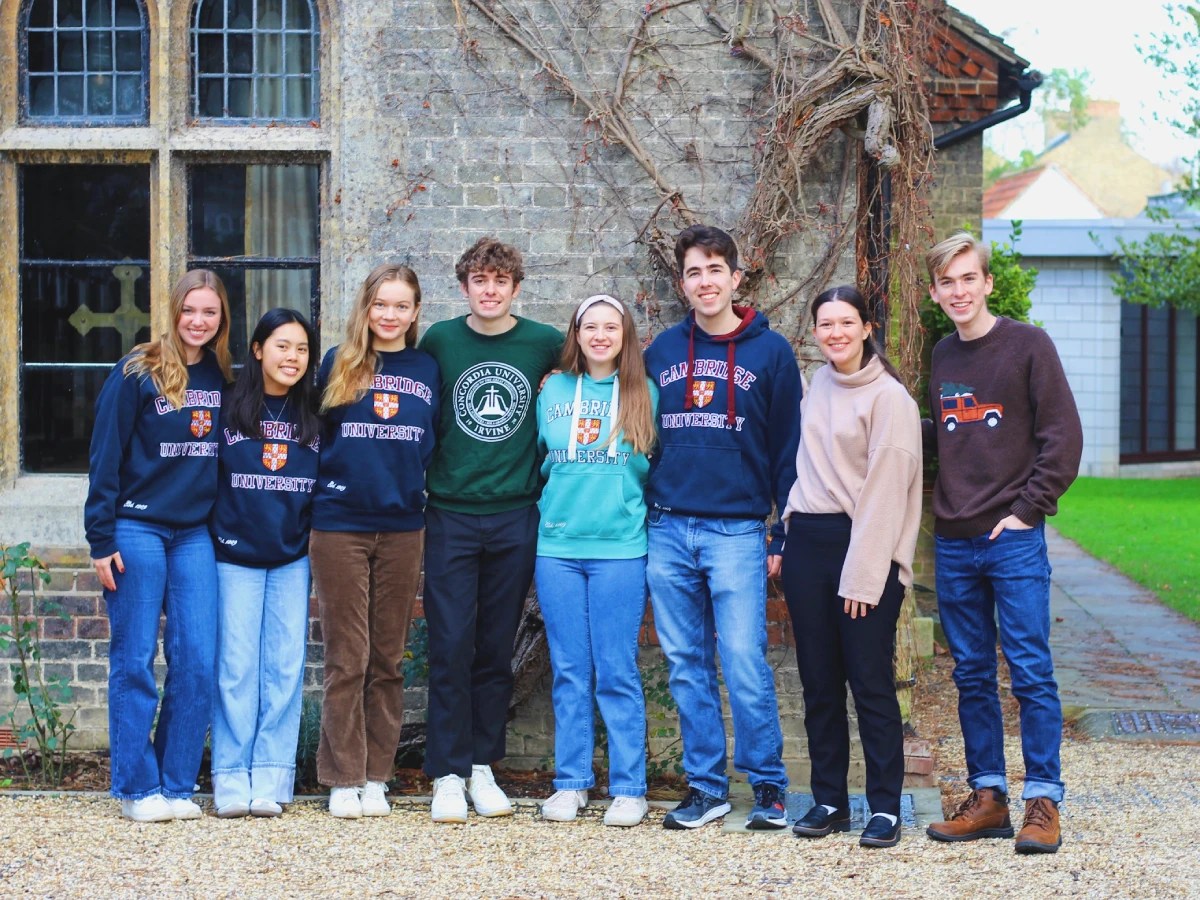 A group of people posing for a photo