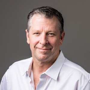 A man in a white shirt